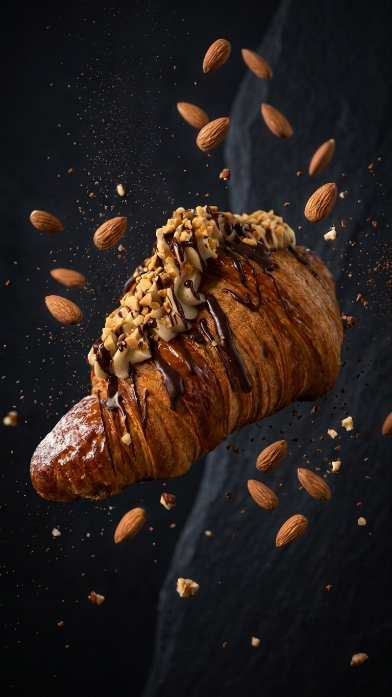 Hazelnut Chocolate croissant