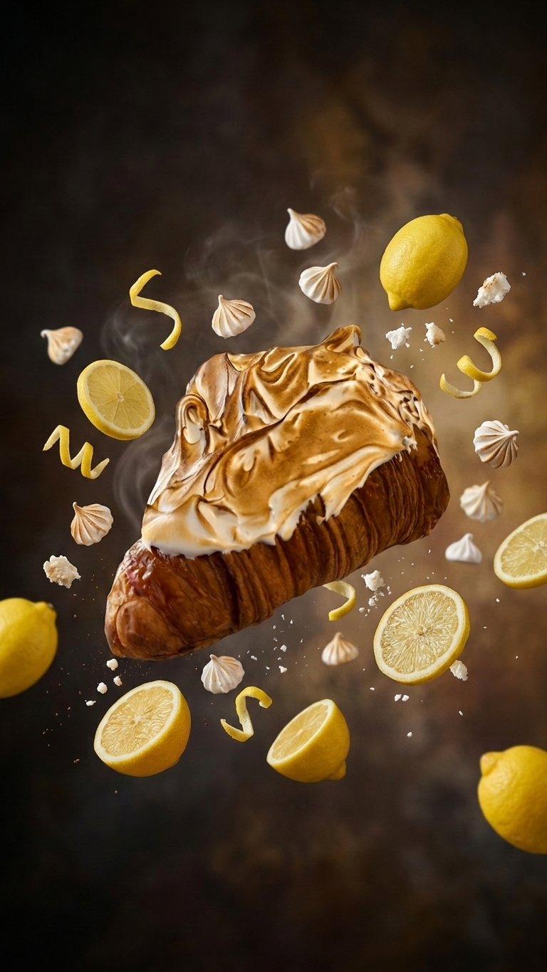 Lemon Meringue croissant
