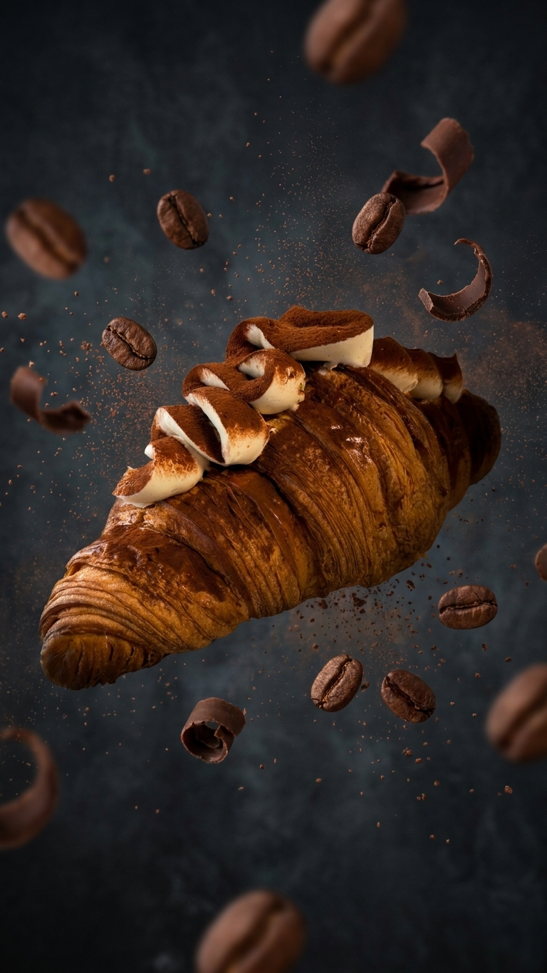 Tiramisu croissant